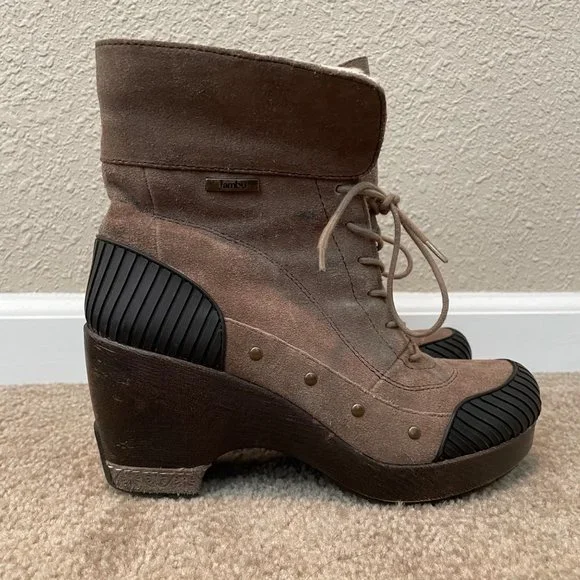 Jambu Netherlands Leather lace up boots. Size 8 - Picture 15 of 15